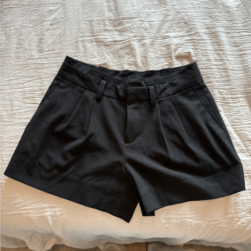 Banana Republic Black Bermuda Shorts Classic Design